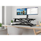 KENSINGTON space-saving monitor arm