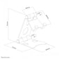 NEWSTAR PHONE DESK STAND (SUITED FOR PHONES UP TO 6,5"), SILVER