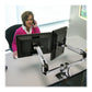 ERGOTRON LX Dual Side-by-Side Arm silver