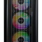 Case|MONTECH|X5|MidiTower|Case product features Transparent panel|Not included|Colour Black|X5(B)