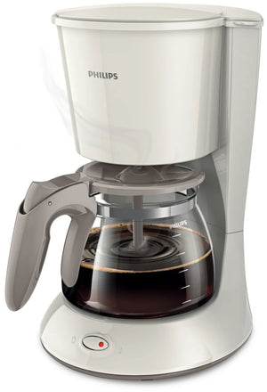 Philips Daily Collection Coffee maker HD7461/00 With glass jug White