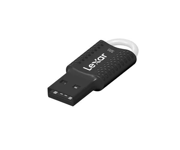 Lexar | Flash drive | JumpDrive V40 | 32 GB | USB 2.0 | Black