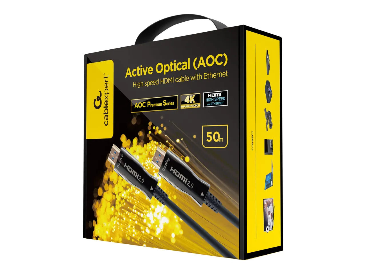 GEMBIRD Active Optical HDMi cable 50m