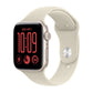 Apple Watch SE 3 GPS + Cellular 44mm Starlight Aluminium Case with Sand Sport Band - S/M | Apple