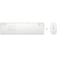 HP 655 Wireless Mouse Keyboard Combo - White - US ENG