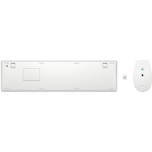HP 655 Wireless Mouse Keyboard Combo - White - US ENG