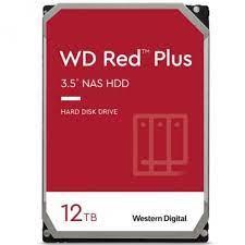 HDD|WESTERN DIGITAL|Red Plus|12TB|SATA 3.0|256 MB|7200 rpm|3,5"|WD120EFBX