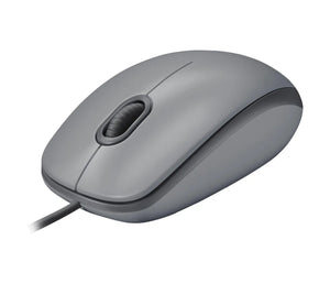 MOUSE USB OPTICAL M110 SILENT/MID GRAY 910-006760 LOGITECH