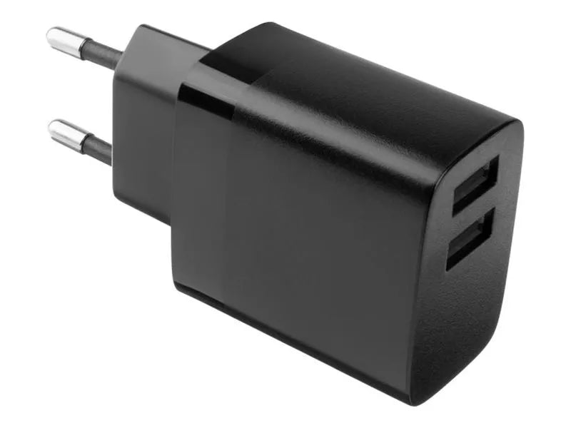 Fixed | Dual USB Travel Charger 17W | FIXC17N-2U-BK