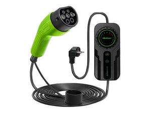 QOLTEC 52468 Mobile charger for EV 2in1