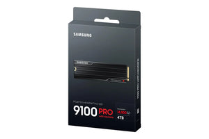 SSD|SAMSUNG|9100 PRO|4TB|M.2|PCIe Gen5|NVMe|TLC|Write speed 13400 MBytes/sec|Read speed 14800 MBytes/sec|2.38mm|TBW 2400 TB|MZ-VAP4T0CW