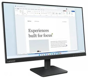 LENOVO L24-4E 23.8" WLED (1920X1080) IPS/250NITS/100HZ/4MS/99% SRGB/HDMI 1.4/VGA (3YEAR WARRANTY)