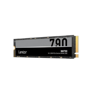 SSD|LEXAR|NM790|1TB|M.2|PCIe Gen4|NVMe|Write speed 6500 MBytes/sec|Read speed 7400 MBytes/sec|2.45mm|TBW 1000 TB|MTBF 1500000 hours|LNM790X001T-RNNNG