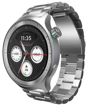 MOTOROLA WATCH SILVER + HERABAL GARDEN