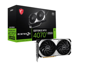 Graphics Card|MSI|NVIDIA GeForce RTX 4070 Ti SUPER|16 GB|GDDR6X|256 bit|1xHDMI|3xDisplayPort|4070TISUP16GVEN2XOC