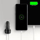 AXAGON Car charger 48W, USB-A + USB-C, PD3.0/PPS/QC4+/SFC | PWC-PQ48