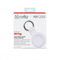 CELLY AIRCASETAG - AIRTAG SILICONE CASE - WHITE