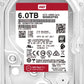 HDD|WESTERN DIGITAL|Red Pro|6TB|SATA 3.0|256 MB|7200 rpm|3,5"|WD6003FFBX