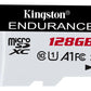 Kingston | Endurance 95R | 128 GB | Micro SD | Flash memory class 10