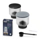 Delonghi Coffee Machine | EXAM 440.35.B RIVELIA | Pump pressure 19 bar | Built-in milk frother | Automatic | 1450 W | Onyx Black
