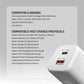 MOBILE CHARGER WALL USB 100W/GAN 2PORT ACU-PQ100W AXAGON