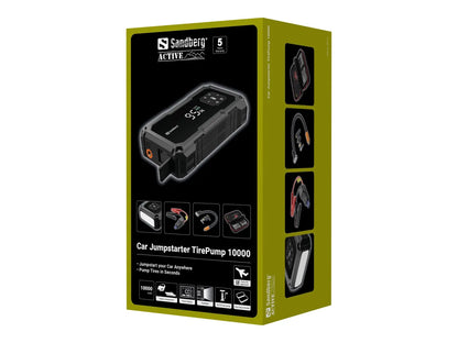 SANDBERG Car Jumpstarter TirePump 10000