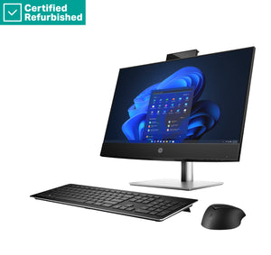 RENEW GOLD HP Pro 440 G9 AIO All-In-One - i3-13100, 8GB, 256GB SSD, 23.8 FHD Non-Touch AG, Fixed Stand, USB Mouse, Win 11 Pro, 1 years