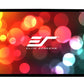 Elite Screens | SableFrame Series | ER100WH1 | Diagonal 100 " | 16:9 | Viewable screen width (W) 221 cm | Black