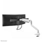 NEOMOUNTS SELECT DESK MOUNT, DOUBLE DISPLAY CROSSBAR (TOPFIX CLAMP &GROMMET) WHITE