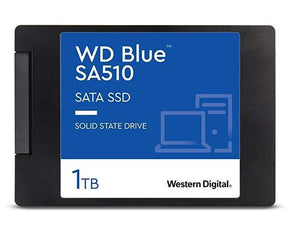 SSD|WESTERN DIGITAL|Blue SA510|1TB|SATA 3.0|Write speed 510 MBytes/sec|Read speed 560 MBytes/sec|2,5"|TBW 400 TB|MTBF 1750000 hours|WDS100T3B0A