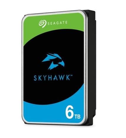 HDD|SEAGATE|SkyHawk|6TB|SATA|256 MB|5400 rpm|Discs/Heads 4/8|3,5"|ST6000VX009