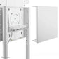 NEWSTAR MOBILE FLAT SCREEN FLOOR STAND (HEIGHT: 160 CM) 37-70" WHITE
