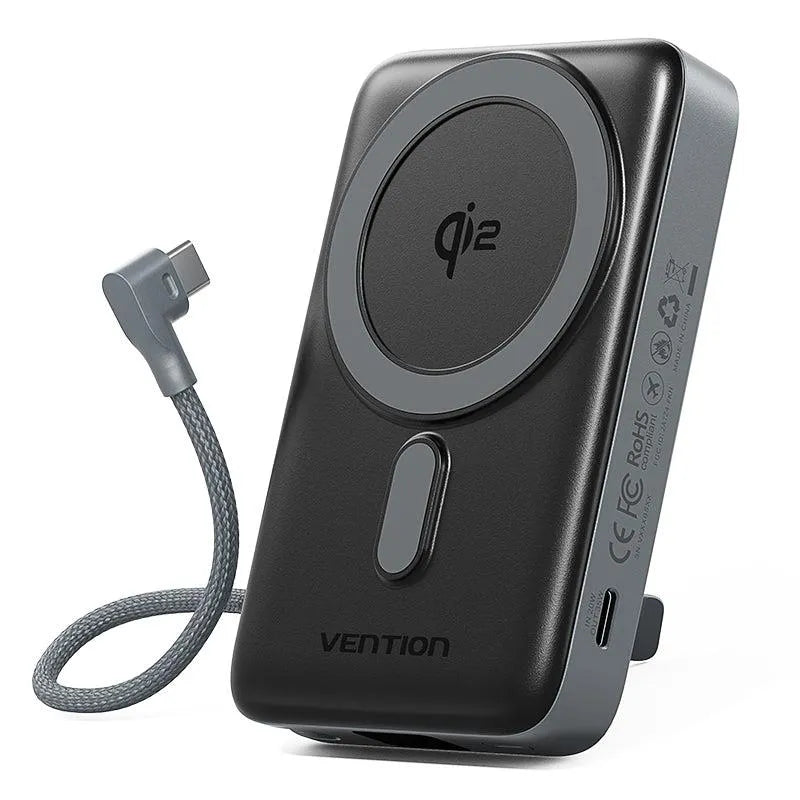 POWER BANK WRL 10000MAH 35W/GREY FKHH0 VENTION