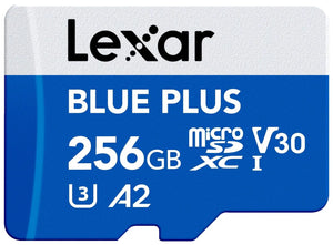 MEMORY MICRO SDXC 256GB UHS-I/W/A LMSBLPL256G-BNANG LEXAR