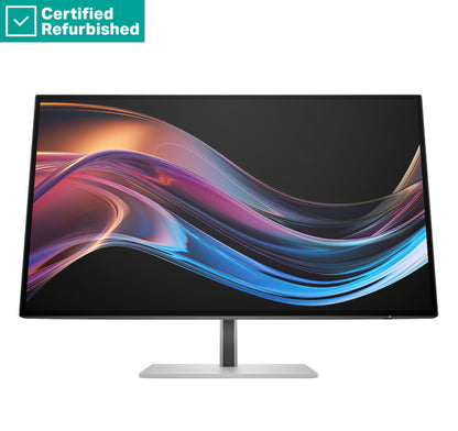 RENEW SILVER HP 727pk Series 7 Pro 4K Charging Monitor-27" 3840x2160 UHD 400-nit 60Hz AG, IPS Black HDR 400, USB-C(100W/15W)/HDMI/DisplayPort Daisy-Chain, 5x USB-A, RJ-45 LAN, height adjustable/tilt/swivel/pivot, 1 years (replaces Z27k G3)