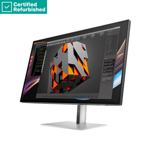 RENEW SILVER HP 727pk Series 7 Pro 4K Charging Monitor-27" 3840x2160 UHD 400-nit 60Hz AG, IPS Black HDR 400, USB-C(100W/15W)/HDMI/DisplayPort Daisy-Chain, 5x USB-A, RJ-45 LAN, height adjustable/tilt/swivel/pivot, 1 years (replaces Z27k G3)