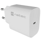 Natec Ribera USB Charger 1X USB-C 20W, White