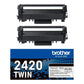 BROTHER TN2420 TWIN-pack black toners