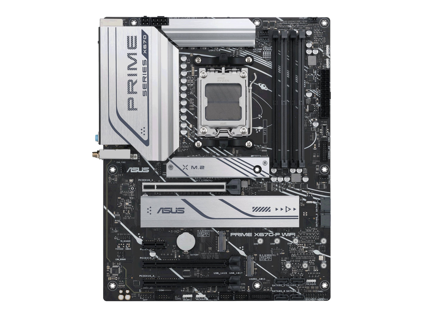 ASUS PRIME X670-P WIFI AM5 ATX MB