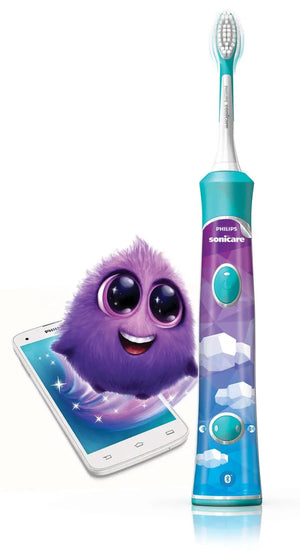 Philips | Sonic Electric toothbrush | HX6322/04 | Rechargeable | For kids | Number of brush heads included 2 | Number of teeth brushing modes 2 | Sonic technology | Aqua