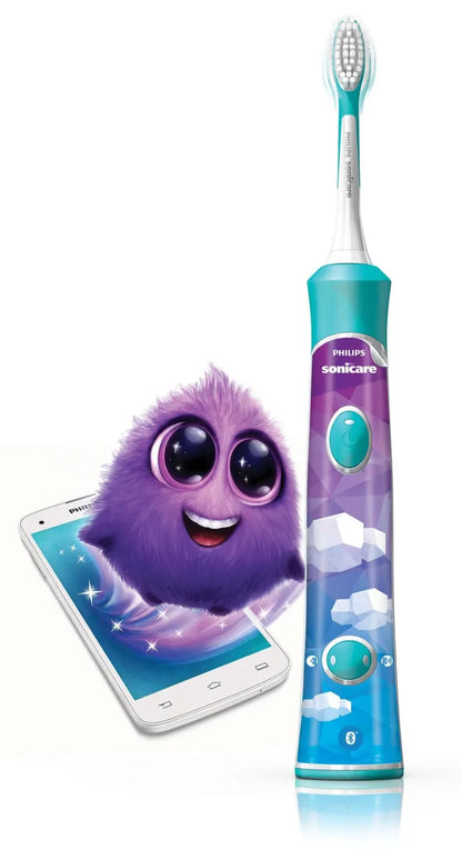 Philips | Sonic Electric toothbrush | HX6322/04 | Rechargeable | For kids | Number of brush heads included 2 | Number of teeth brushing modes 2 | Sonic technology | Aqua