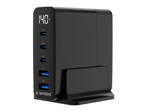 GEMBIRD 5-port 140 W GaN USB fast charg