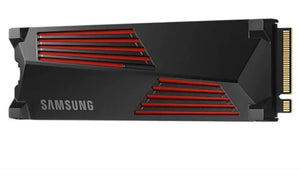 SSD|SAMSUNG|990 PRO with Heatsink|1TB|M.2|PCIE|NVMe|MLC|Write speed 6900 MBytes/sec|Read speed 7450 MBytes/sec|2.3mm|TBW 600 TB|MTBF 1500000 hours|MZ-V9P1T0GW