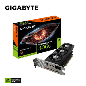 Graphics Card|GIGABYTE|NVIDIA GeForce RTX 4060|8 GB|GDDR6|128 bit|PCIE 4.0 16x|GPU 2475 MHz|2xHDMI|2xDisplayPort|GV-N4060OC-8GL