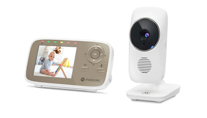 Motorola | Video Baby Monitor | VM483 2.8" | White/Gold