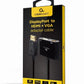 I/O ADAPTER DISPLAYP. TO HDMI/VGA A-DPM-HDMIFVGAF-01 GEMBIRD