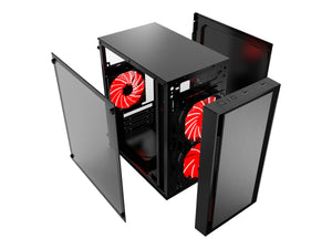 GEMBIRD CCC-FORNAX-960R PC case 3 fans