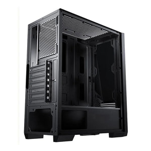 Case|GOLDEN TIGER|Supported motherboard form factors ATX/micro ATX|Black|Midi Tower|Buffalo M730i|BUFFALOM730I