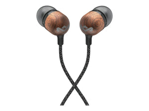 Marley Wired Earbuds | Smile Jamaica | Built-in microphone | USB Type-C | Signature Black