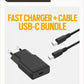 GRATEQ TAHKO CHARGER 20W + CABLE 1.5M BUNDLE WHITE